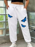 White Butterfly Trouser