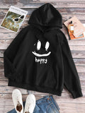 Smiley Black Hoodie