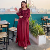 Western Maroon Maxi