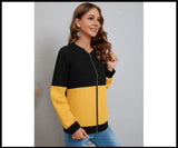 2 Color Zipper Jacket