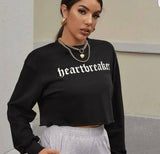 Heartbreaker Crop Sweatshirt