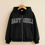 Baby Girl Zipper Hoodie