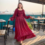 Western Maroon Maxi