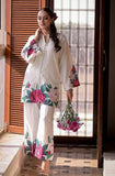 Two Piece Flower Print Kurti And Trouser