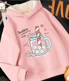 Bubble Pink Hoodie