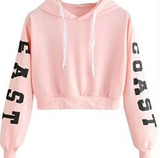 East Coast Crop Hoodie