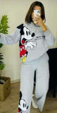 Micky Mouse Grey Winter Tracksuit