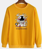 Weightlessness Yellow Sweatshirt